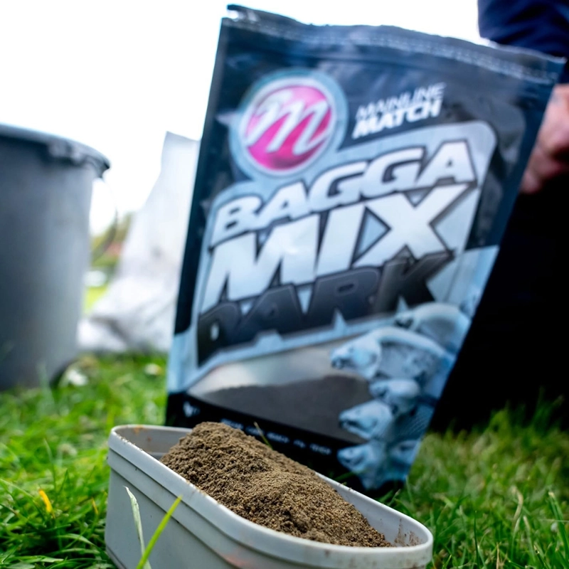 Mainline Match Bagga Mix Dark Groundbait 1kg